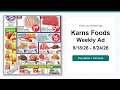 Karns Foods Weekly Ad 26 - 26 Top 10 Deals