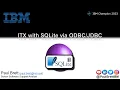 ITX with SQLite via
