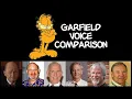 Garfield Voice Comparison REUPLOADED