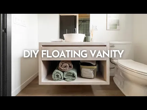 Download MP3 DIY Floating Vanity | Free Plans!!
