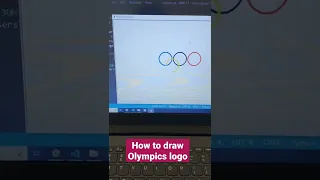 How to draw Olympics logo using python turtle