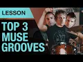 Download Lagu Top 3 Muse Drum Grooves | Drum Lesson | Thomann