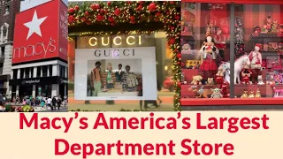 MACY S NEW YEAR Decorations WALKTHROUGH Shop With Me America s Largest Department Store PART1