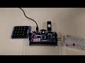 Four Function Calculator on Arctic 7 FPGA using hex keypad demonstration