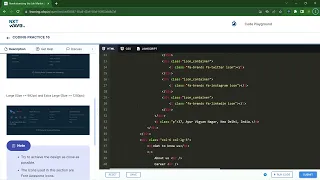 Ecommerce Website Footer Section Coding Practice 16 HTML CSS Bootstrap NxtWave ccbp 4 o