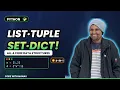 Python Data Structures Explained List Tuple Set and Dictionary with Examples