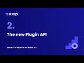 What s new in Strapi v4 Plugin API