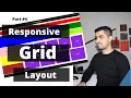 How To Create Responsive Layout With CSS Grid Grid Tutorial - CSS Course 2020-Beginners Part