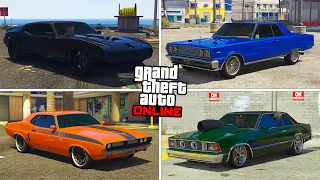 Best Classic Muscle Cars in GTA Online
