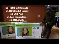 Sharp AQUOS 60 inch LED 4K U R SMART TV S UNBOXING STAND SETUP LC-60P62U