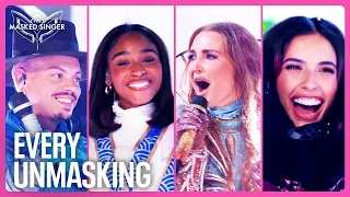 All Season 14 Reveals Compilation | The Masked Singer