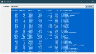 VB NET Tutorial Run PowerShell Commands Step-by-Step FoxLearn