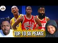 The TOP 10 Shooting Guard Peaks Of ALL TIME The HoopTalk Podcast S3 Ep 24