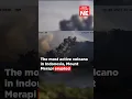 Download Lagu #Watch: The most active volcano in Indonesia, Mount Merapi, erupted. #viral #volcano #eruption