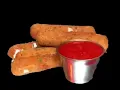 Long Time Intro by Playboi Carti over spinning mozzarella sticks gif