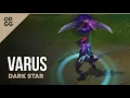League of Legends Dark Star Varus OP GG Skin Review