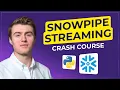 Snowflake Snowpipe Streaming Full Architecture Hands-on Demo
