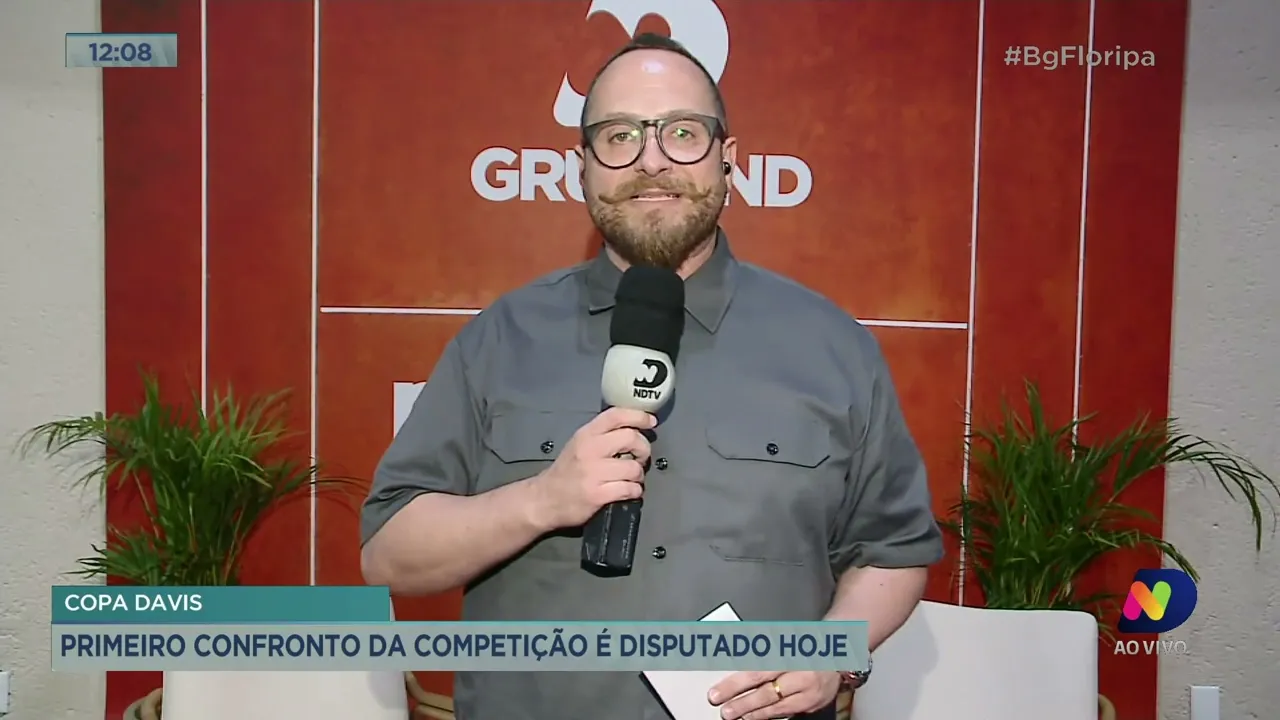 Primeiro confronto entre Brasil e China pela Copa Davis é disputado nessa sexta-feira