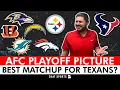 Texans BEST WORST Playoff Matchup AFC Playoff Scenarios For A Super Bowl Run