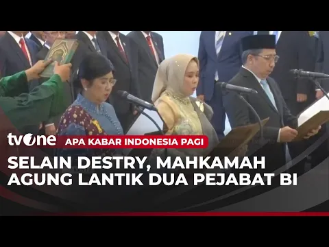Destry Damayanti Dilantik Sebagai Gubernur BI