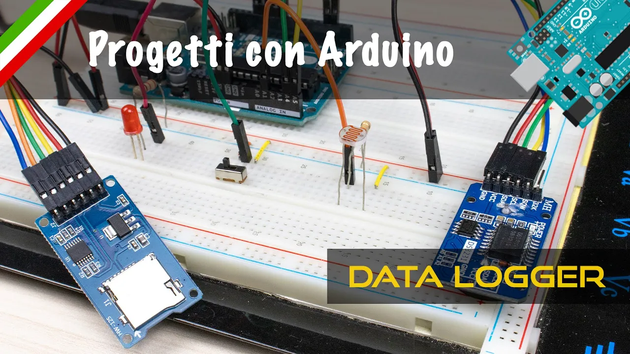 Progetti Arduino: come salvare i dati con un data logger
