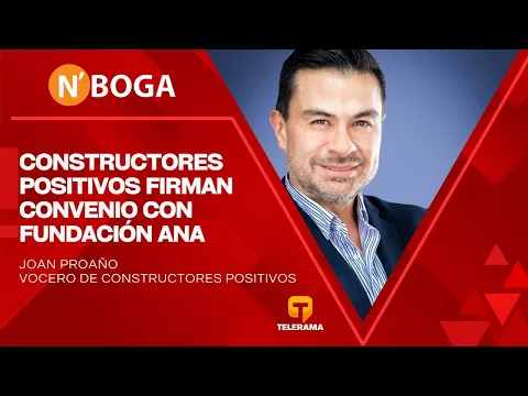 Constructores positivos firman convenio con Fundación Ana