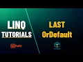 UiPath Last Operator LastOrDefault Operator LINQ Tutorials Element Operators LINQ XML