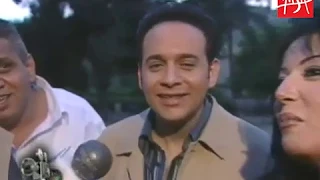 حصريا  كوليس تصوير فيلم بحبك وانا كمان مصطفى قمر مع سمية الخشاب دندنها