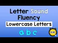 Science of Reading Letter Sound Fluency Lowercase Letters