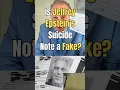 Is Jeffrey Epstein s Jail Cell Note a Fake Detailed Forensic Explanation