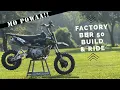 BBR CRF50 Gets a BIG Power Upgrade TBparts Race Head 88cc Install Ride