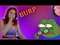 AMOURANTH BURPING FOR ALMOST 2 MINUTES STRAIGHT COMPILATION
