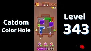 Catdom Color Hole Level 343 Screenshot