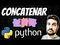 CONCATENATE data in Python
