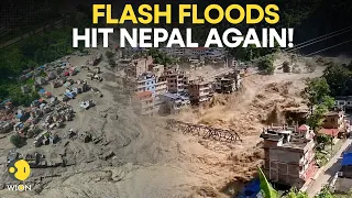 Nepal Floods LIVE: Massive Flood Hits Budhigandaki River, Homes, Bridges Swept Away | WION