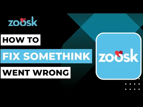 How to Fix Something Went Wrong Error on Zoosk | 2024