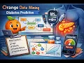 Orange Data Mining Project on Diabetes Prediction AI Project No Code Tool Orange Data Mining