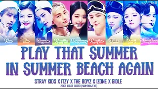 Download [SSAK 3 SPECIAL] - 'PLAY THAT SUMMER, IN SUMMER \u0026 BEACH AGAIN' LYRICS COLOR CODED [HAN/ROM/ENG] MP3