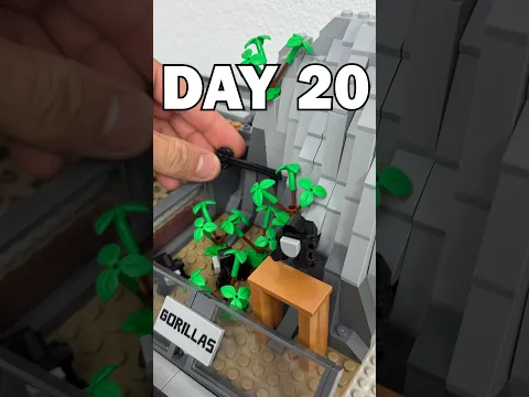 Building a Mini Working LEGO ZOO Day 20