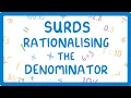 GCSE Maths - How to Rationalise the Denominator of a Surd Part exams