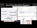 Java Swing Tutorial for Beginners Create Your First Window in Java using JFrame