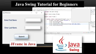 Java Swing Tutorial for Beginners Create Your First Window in Java using JFrame