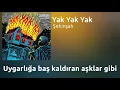 Şehinşah - Yak Yak Yak (Lyrics Video)