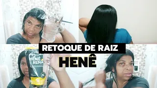 HENÊ/ RETOQUE DE RAIZ CABELO CRESPO 4C /RETOCA E FALA !