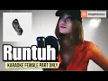 Download Lagu Runtuh - Feby Putri, Fiersa Besari (Karaoke Female Part Only)