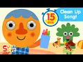 Download Lagu Clean Up With Noodle \u0026 Pals for 15 minutes 🔁 | Super Simple Songs