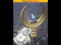 Download Lagu Mecca Clock Tower Moon | Abraj Al bait  #shorts