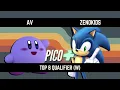 Pico Plus Top 8 Qualifier W Av Kirby vs Zenokids Sonic