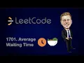 Leetcode 1701 Average Waiting Time Java