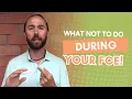 What NOT to do during your FCE Functional Capacity Evaluations